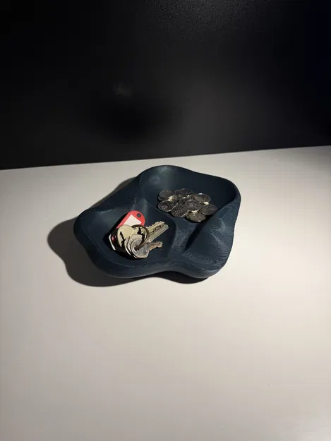 Tô Đựng Đồ Vặt Vân Đá Chạm Khắc (Carved Stone Catchall Bowl) - Image 2