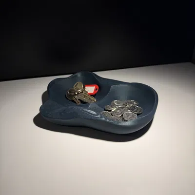 Tô Đựng Đồ Vặt Vân Đá Chạm Khắc (Carved Stone Catchall Bowl)