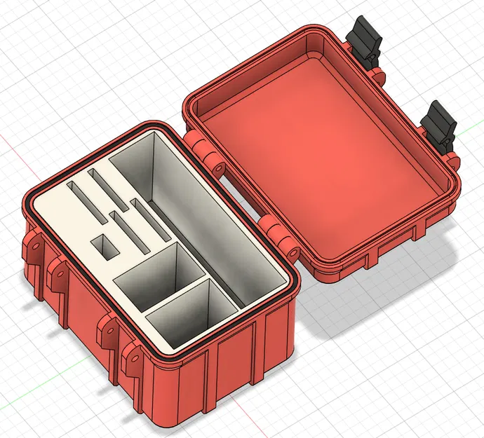 Hộp Rugged cho pin Sony NP-FW50, thẻ SD và sạc BAXXTAR - Image 5