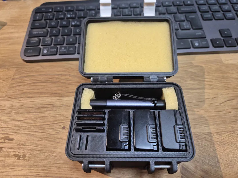 Hộp Rugged đựng pin Nikon EN-EL25 và thẻ SD/microSD - Image 1