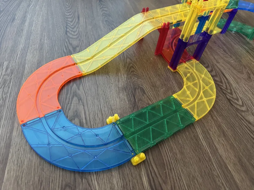 EliFix – Đầu nối mặt đất cho đường xe nam châm (magnetic car track) - Image 2