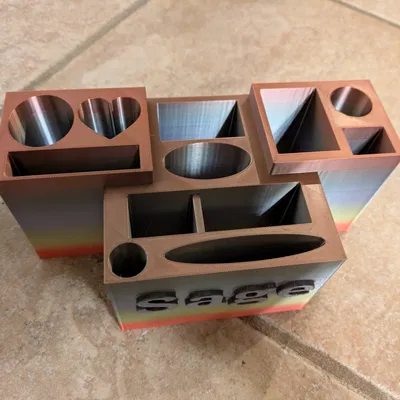 Khay đựng cọ trang điểm hoặc bút chì