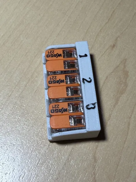 Giá đỡ cho 3 Wago 221 - Image 1