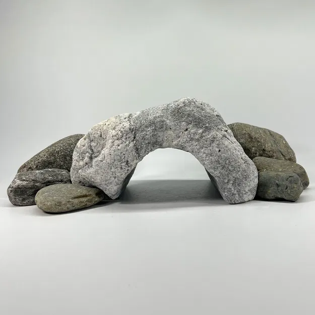Vòm Đá Ẩn Nấp Cho Bò Sát & Cầu Tắm Nắng (Rock Arch Reptile Hide & Basking Bridge) - Image 2