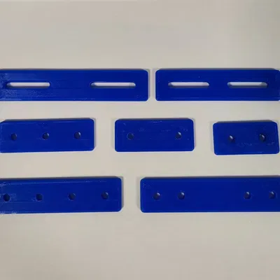 Tấm Nối Phẳng Siêu Cứng 20x4mm (M4) | Heavy Duty Flat Mending Plates