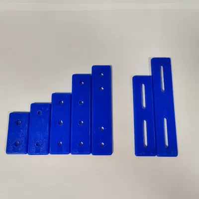 Tấm Nối Phẳng Siêu Cứng 20x4mm (M4) | Heavy Duty Flat Mending Plates