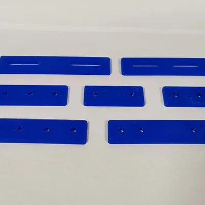 Tấm Nối Phẳng Siêu Cứng 20x4mm (M4) | Heavy Duty Flat Mending Plates