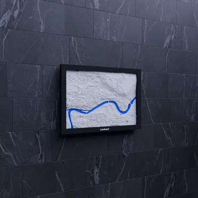 Lambach, Áo - Mô hình 3D Miniature