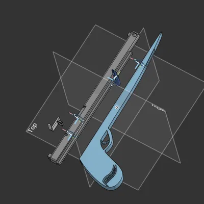 Khẩu súng trông như trẻ nhỏ làm ra