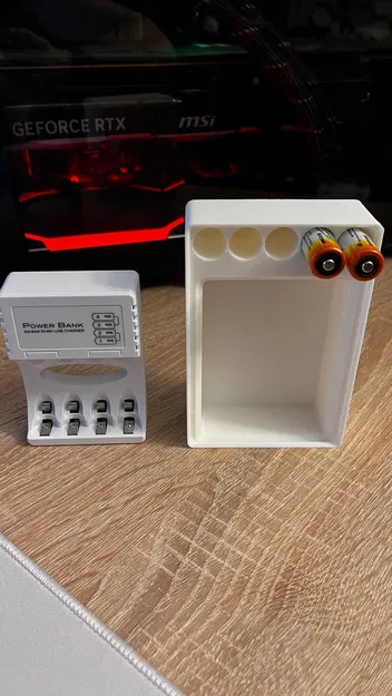 Khay Gridfinity cho Bộ Sạc Pin (Gridfinity Battery Charger) - Image 3