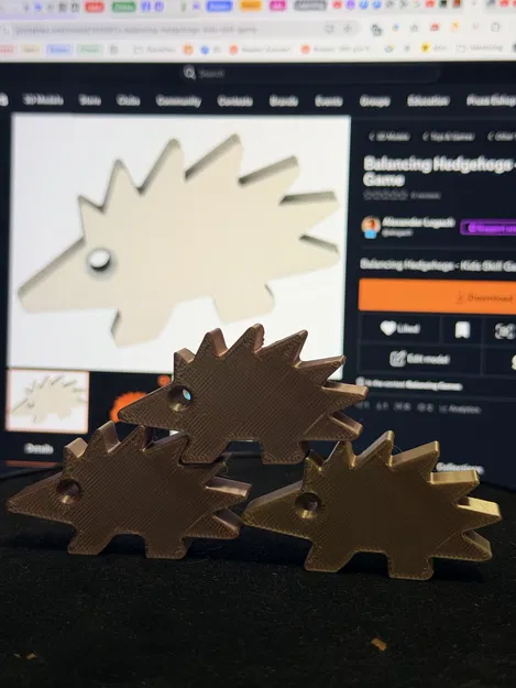 Nhím Cân Bằng - Trò Chơi Khéo Tay Cho Trẻ Em - Image 3