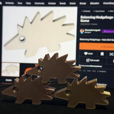 Nhím Cân Bằng - Trò Chơi Khéo Tay Cho Trẻ Em