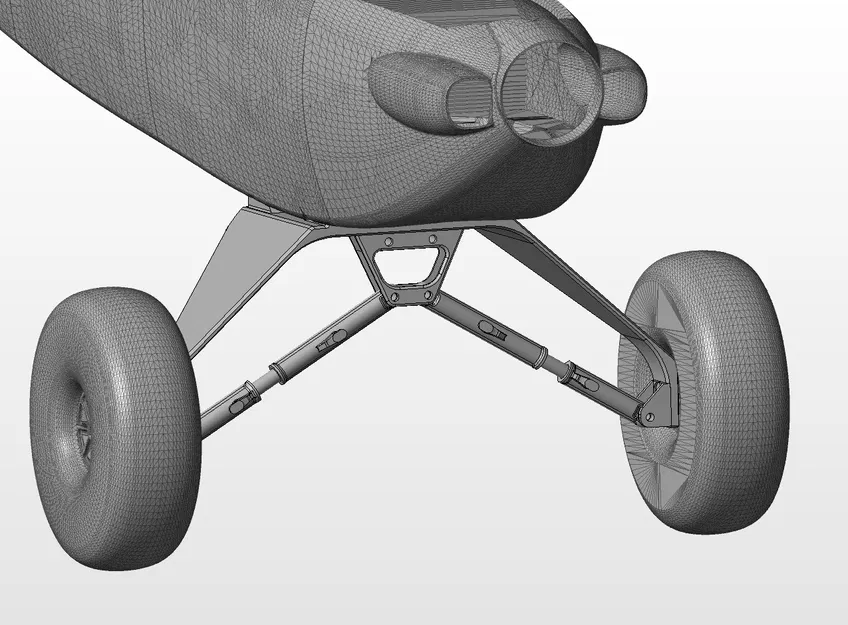 Landing Gear giảm chấn cho Eclipson Model B XL - Image 1