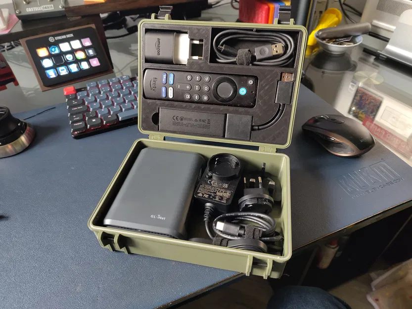 Hộp đựng thiết bị du lịch (cho router GL-iNet và Fire Stick) - Image 1