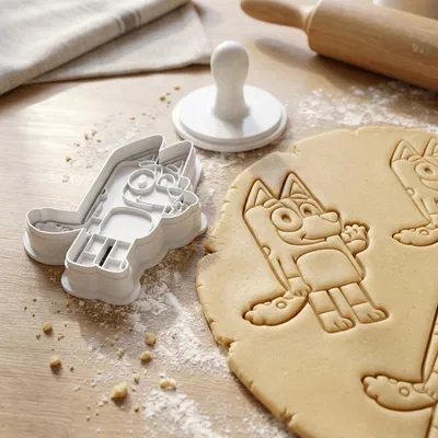 Khuôn Cắt & Stamp Bánh Quy Bluey