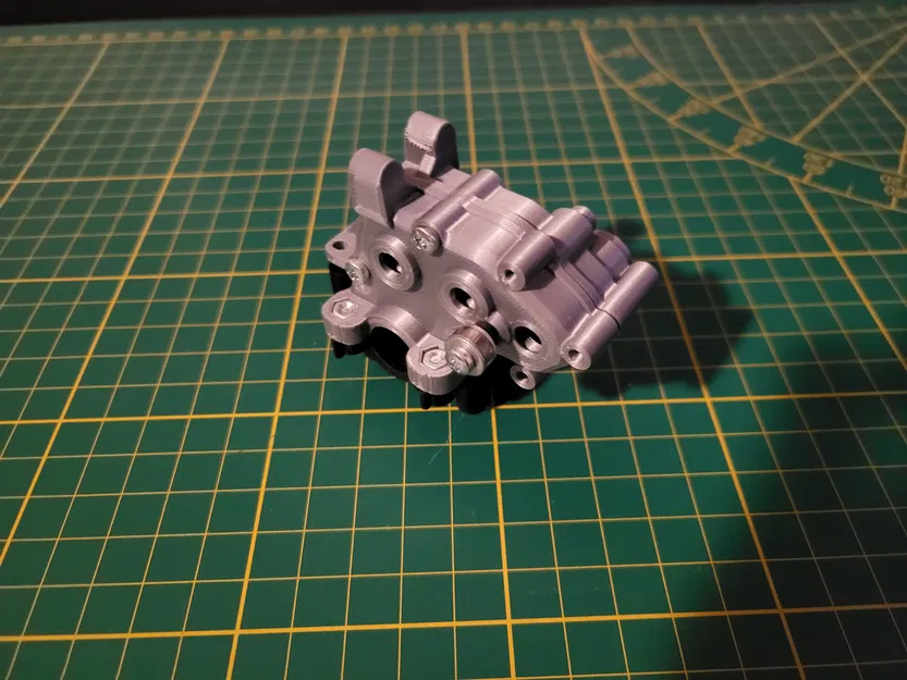 Chuyển motor ra sau cho Tamiya XV-01 (Rear motor conversion) - Image 4