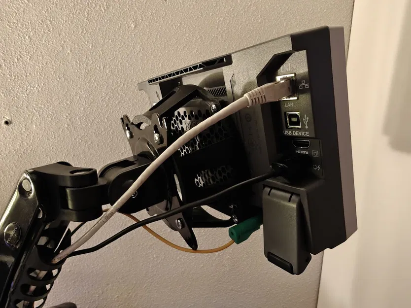 Spacer/Adapter VESA – Khôi phục thông gió sau khi gắn RIGOL DHO800 - Image 1