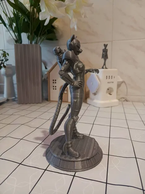 Tượng Cyber Cat-Girl 26 - Image 3