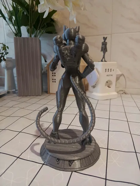 Tượng Cyber Cat-Girl 26 - Image 6