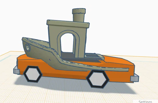 Benchycar – Benchy kết hợp xe hơi - Image 1