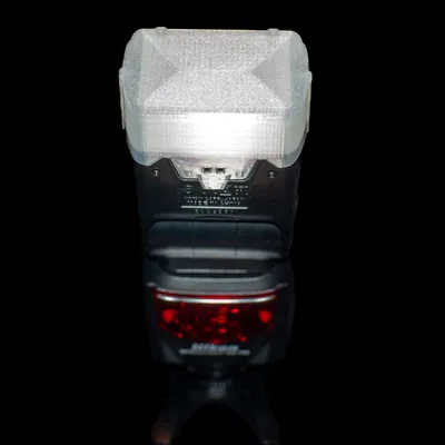 Chụp tán sáng (dome diffuser) và bounce card cho Nikon SB-700