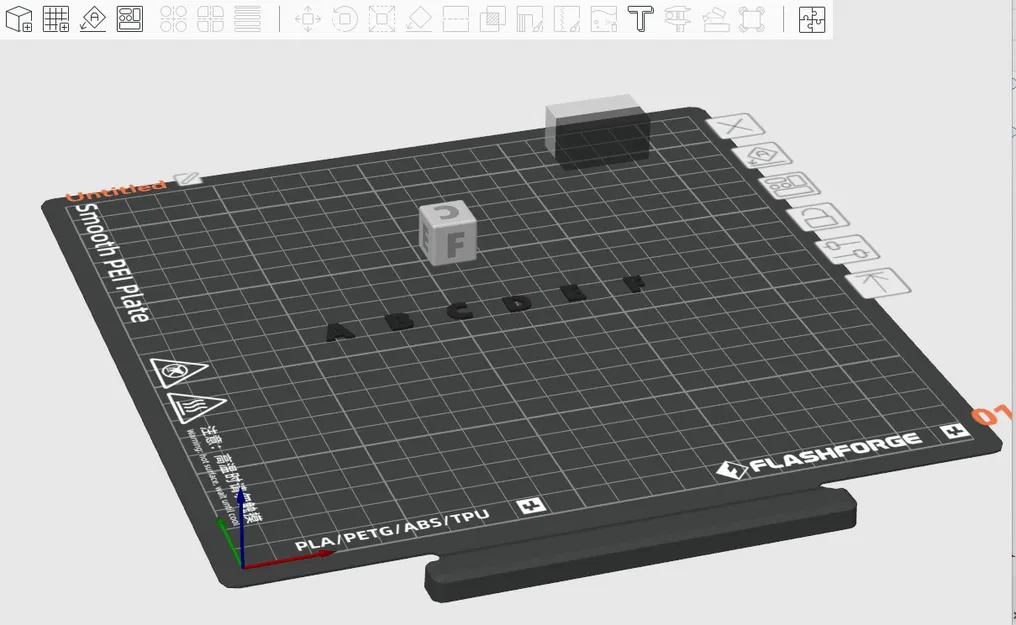 Xúc xắc chữ cái A–F (Letter Dice, A to F) - Image 1