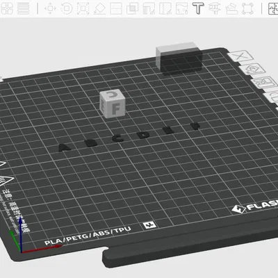 Xúc xắc chữ cái A–F (Letter Dice, A to F)