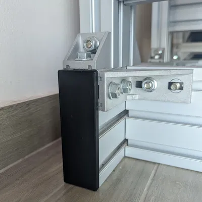 Nắp bịt đầu cho thanh nhôm định hình PG40