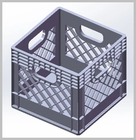 Crate packout lớn che 4 pocket (4x pocket larger crate packout) - Image 2