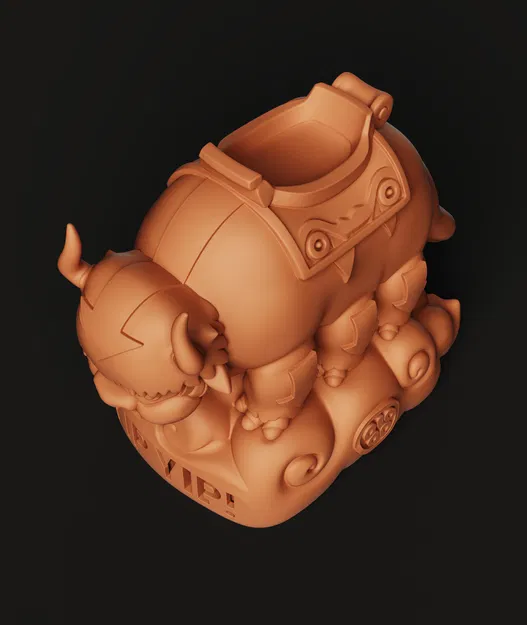 Tượng Appa Sky Bison | Figure Avatar: The Last Airbender | Yip Yip 3D Print - Image 2