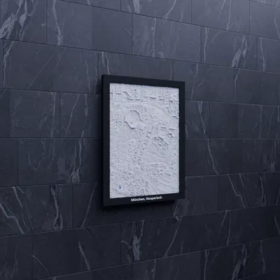 München, Neuperlach, Germany - Mô hình thu nhỏ 3D