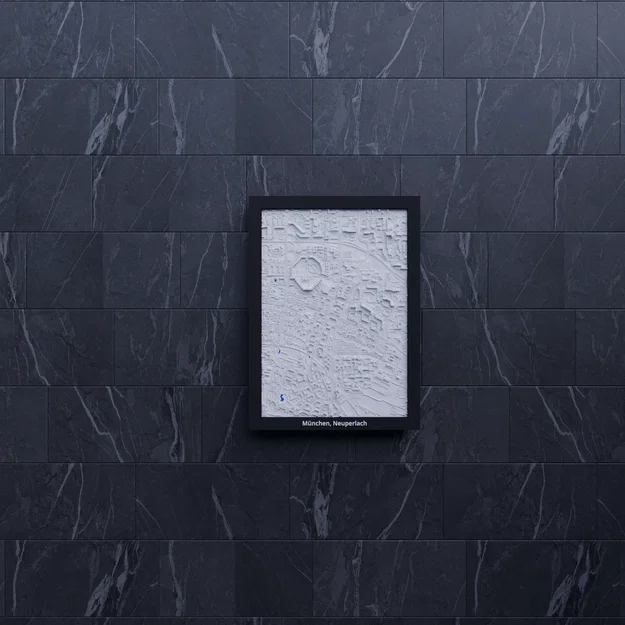 München, Neuperlach, Germany - Mô hình thu nhỏ 3D - Image 6