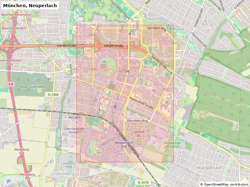 München, Neuperlach, Germany - Mô hình thu nhỏ 3D - Image 8
