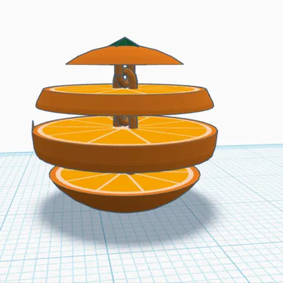 Trái Cam Khớp Nối (Articulated Orange)
