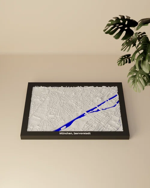 München, Isarvorstadt, Germany - Mô hình thu nhỏ 3D - Image 1