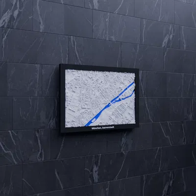 München, Isarvorstadt, Germany - Mô hình thu nhỏ 3D