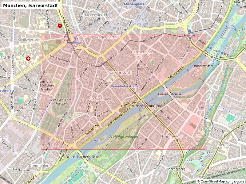 München, Isarvorstadt, Germany - Mô hình thu nhỏ 3D - Image 8