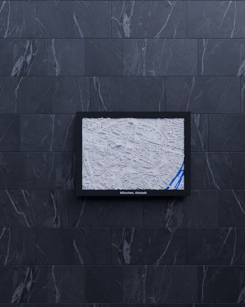 München, Altstadt, Đức - Mô hình 3D thu nhỏ - Image 5