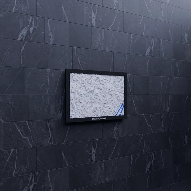 München, Altstadt, Đức - Mô hình 3D thu nhỏ - Image 6