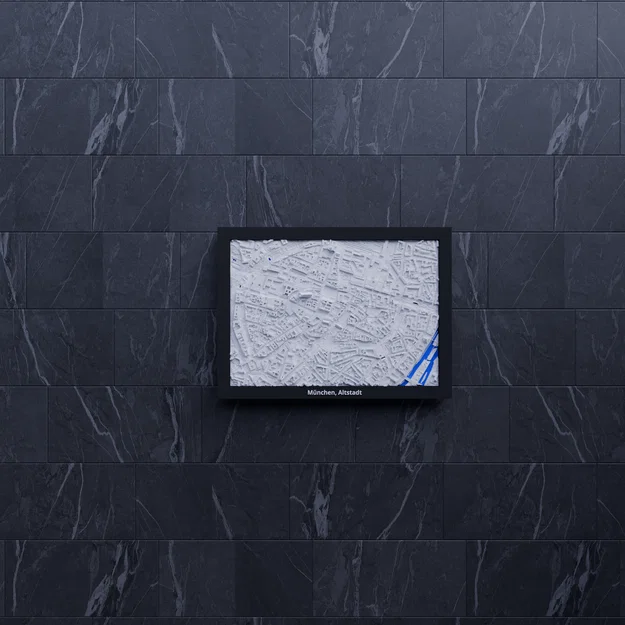 München, Altstadt, Đức - Mô hình 3D thu nhỏ - Image 7