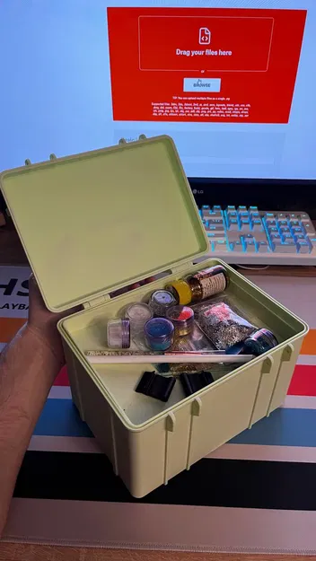 Bộ lưu trữ dụng cụ vẽ (Painting kit storage) - Image 2