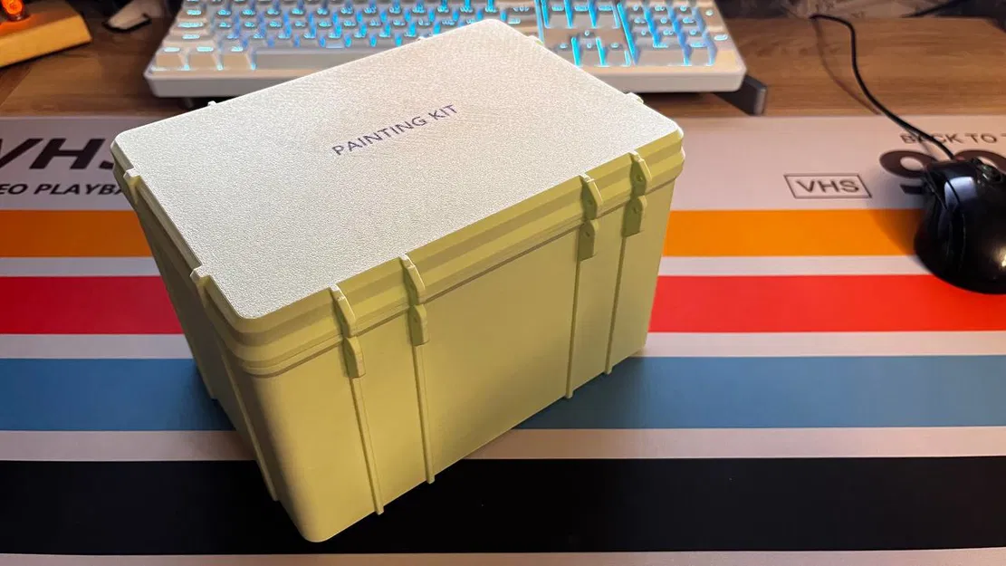 Bộ lưu trữ dụng cụ vẽ (Painting kit storage) - Image 3