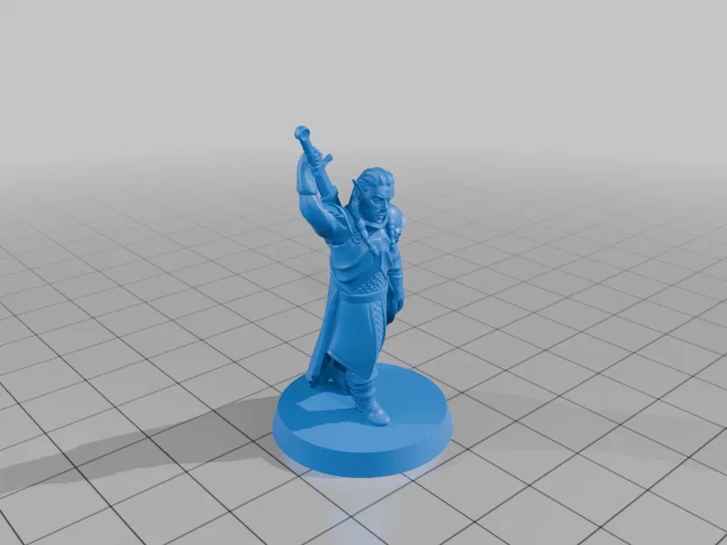 Elf fighter FDM supportless - Image 5