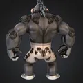 Gorila Aventurero Cartoon – Figura Original (Mô hình 3D Gorilla Cartoon) - Thumbnail 2