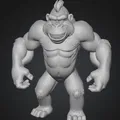 Gorila Aventurero Cartoon – Figura Original (Mô hình 3D Gorilla Cartoon) - Thumbnail 6