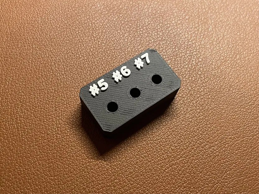 Thước đo TIG Tungsten Stickout (kèm gas lens) - Image 1