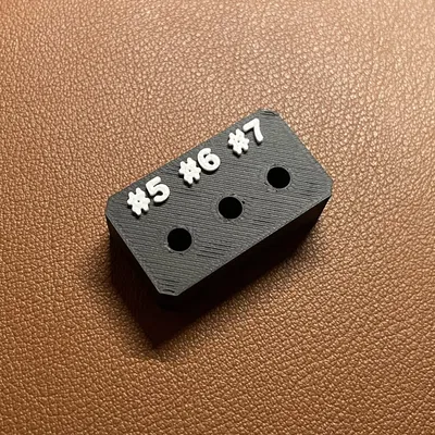 Thước đo TIG Tungsten Stickout (kèm gas lens)