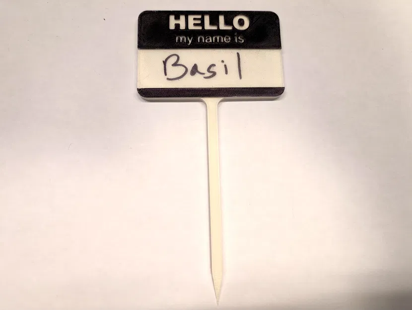 Thẻ Tên Đánh Dấu Cây (Name Tag Plant Marker) - Image 1