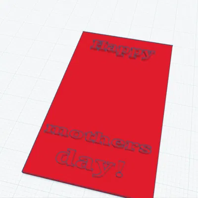 Thiệp Ngày của Mẹ trống