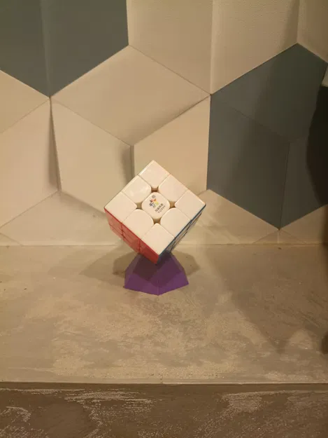 Kệ đỡ Rubik đơn giản ngầu (dạng lục giác) - Image 1